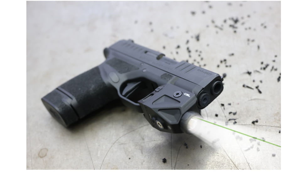 Viridian Weapon Technologies C5L for Springfield Hellcat,Hellcat PRO w/ SafeCharge Power Bank Green Laser