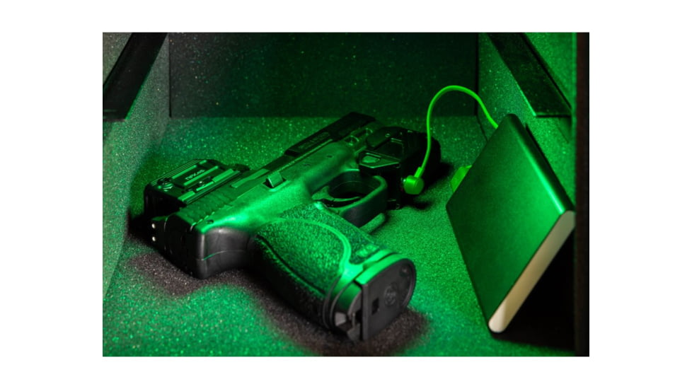 Viridian Weapon Technologies CTL Custom 580 Lumen LED Tactical Light w/ INSTANT-ON &amp; SafeCharge Power Bank, Lithium Ion, Black, 930-0043