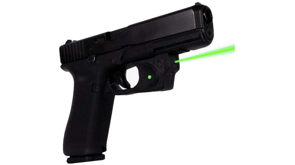 Viridian Weapon Technologies E Series Glock 17/19/34/45/47 Green Laser, Black, 912-0091