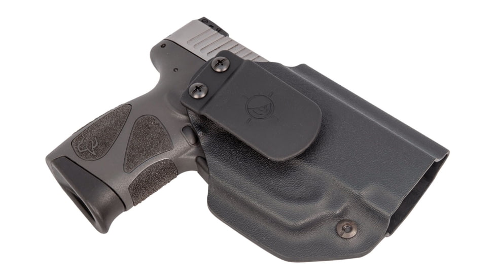 Viridian Weapon Technologies MFT Ambi Appendix IWB/OWB for Taurus G2C/G3C w/ E Series, Retail Bagged, Black, 950-0247
