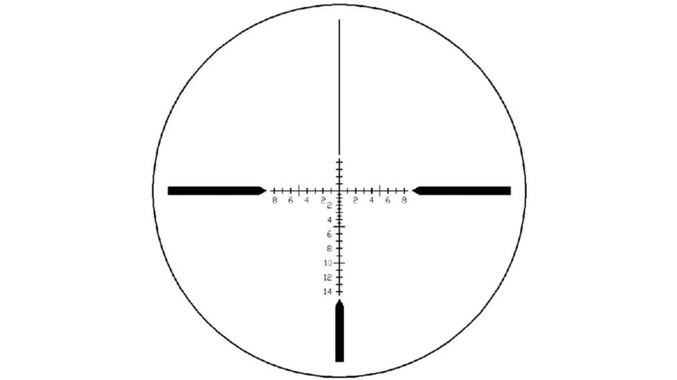 Viridian Weapon Technologies Viridian Serac Rifle Scope 6-24x50 30mm SFP Etched VFD-2 Black 1E1C5DAA, VL9810008