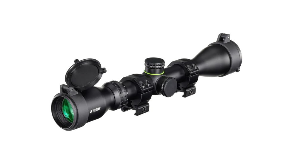 Viridian Weapon Technologies Viridian Venta 3-9x40 Scope W/ Rings Anodized Black