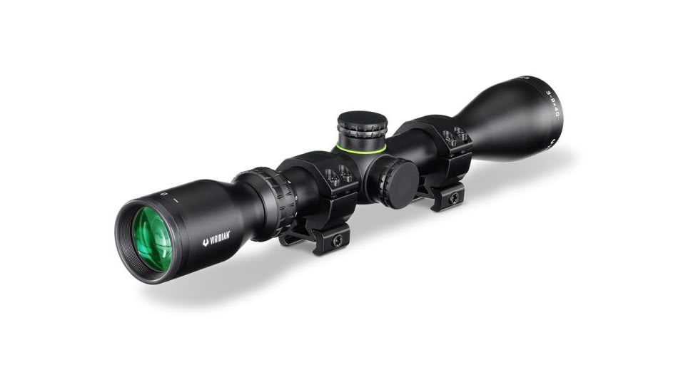 Viridian Weapon Technologies Viridian Venta 3-9x40 Scope W/ Rings Anodized Black