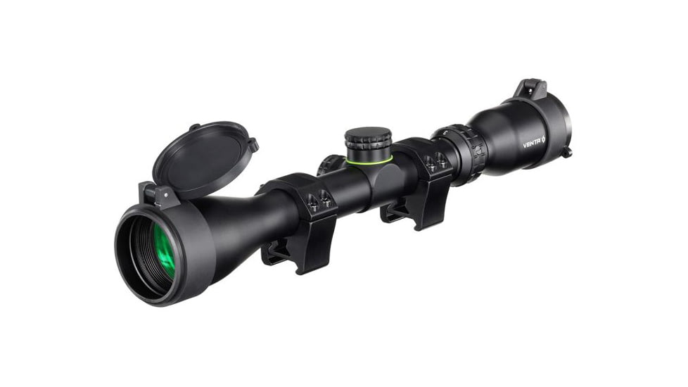 Viridian Weapon Technologies Viridian Venta 3-9x40 Scope W/ Rings Anodized Black