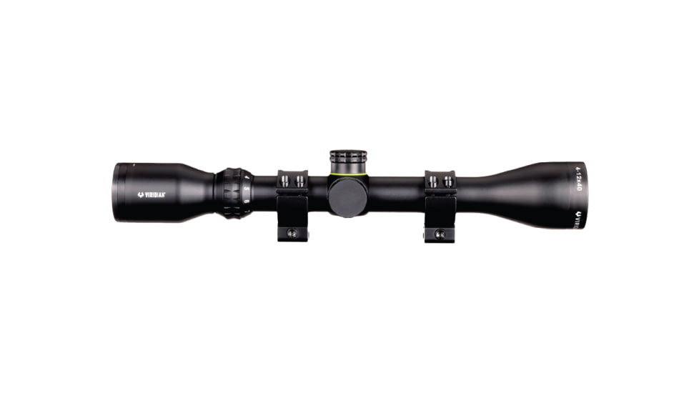 Viridian Weapon Technologies Viridian Venta 4-12x40 Scope W/ Rings Anodized Black