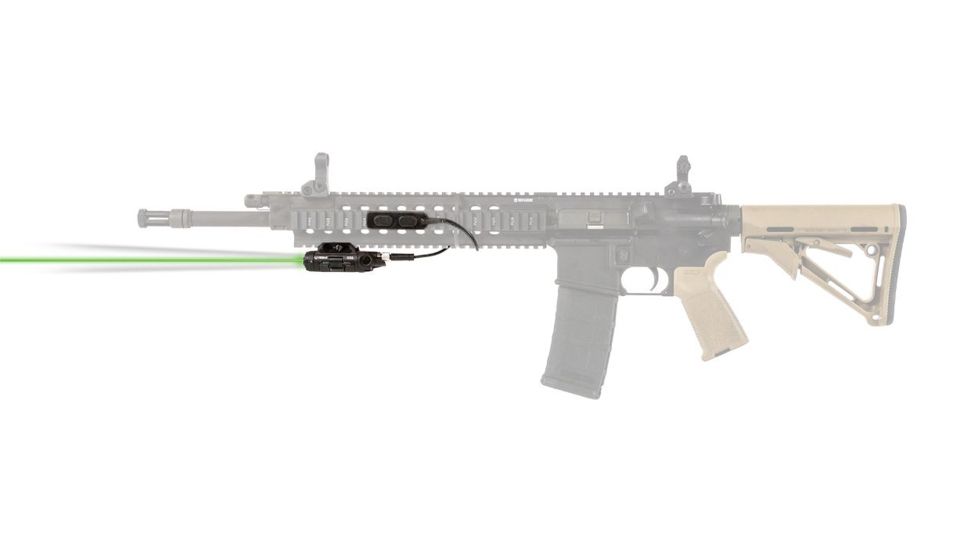 Viridian Weapon Technologies X5L-RS Gen 3 LED Green Laser w/ Tactical Light, Universal Mount w/ Remote Pressure Switch, Black, 930-0020