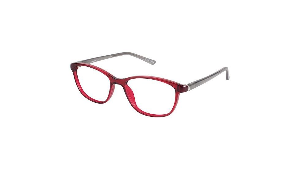 Visions 226 Single Vision Prescription Eyeglasses - Frame BURGUNDY, Size 50/15mm VIVISION22603