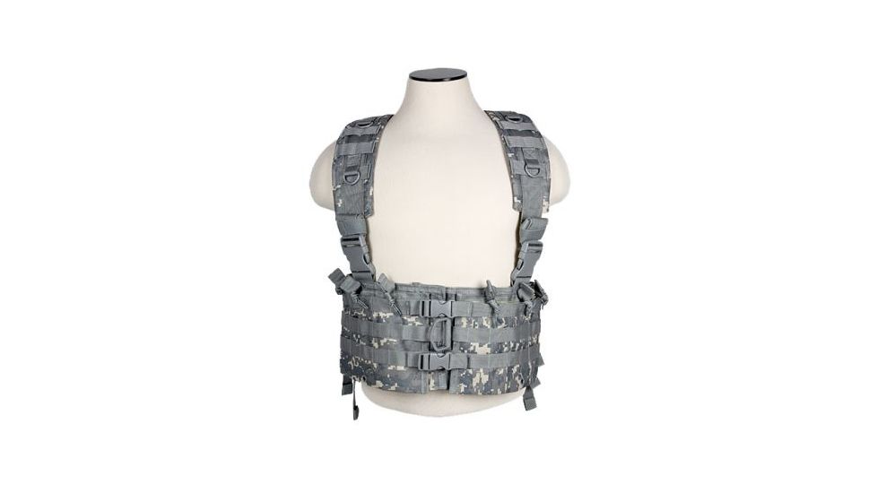 VISM AR Chest Rig w/Quick Detach Buckles - Digital Camo CVARCR2922D