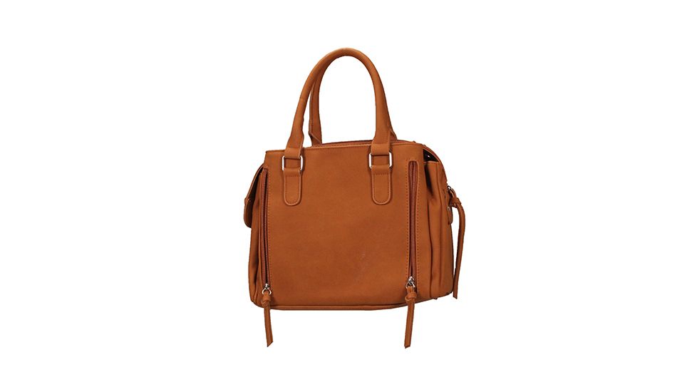 Vism Daisy Crossbody Satchel, Brown, BWQ002