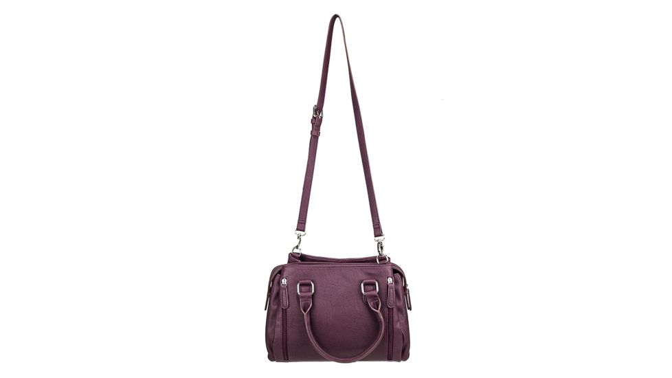 Vism Daisy Crossbody Satchel, Burgundy, BWQ003