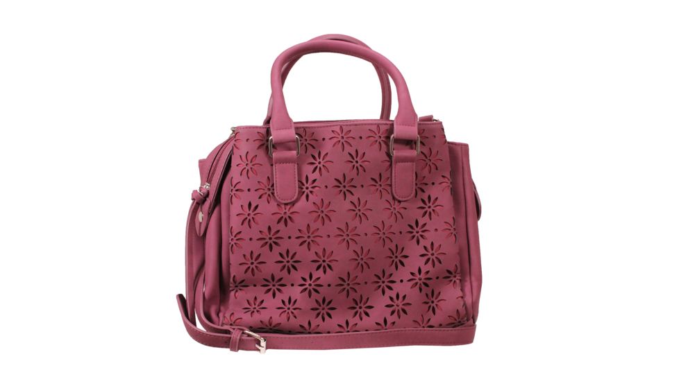 Vism Daisy Crossbody Satchel, Burgundy, BWQ003