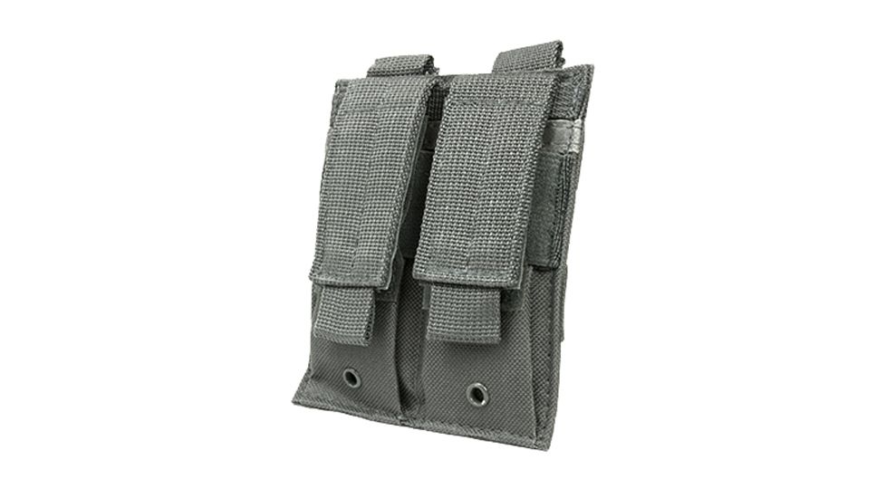 VISM Double Pistol Mag Pouch, Urban Gray, 6in. W x 1in. H x 7.5in. 196664