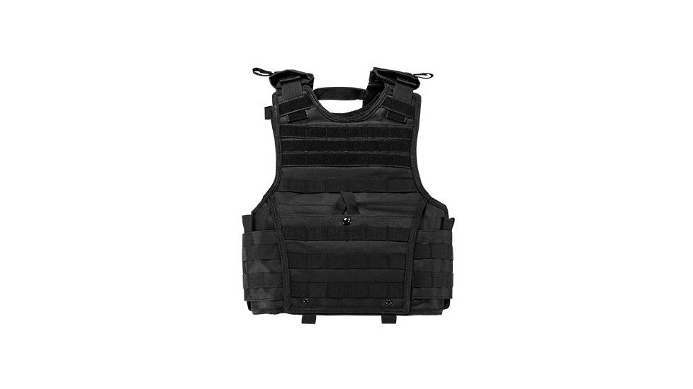 VISM Vism Expert Plate Carrier Vest, Black, Extra Small, CVPCVXC2963B