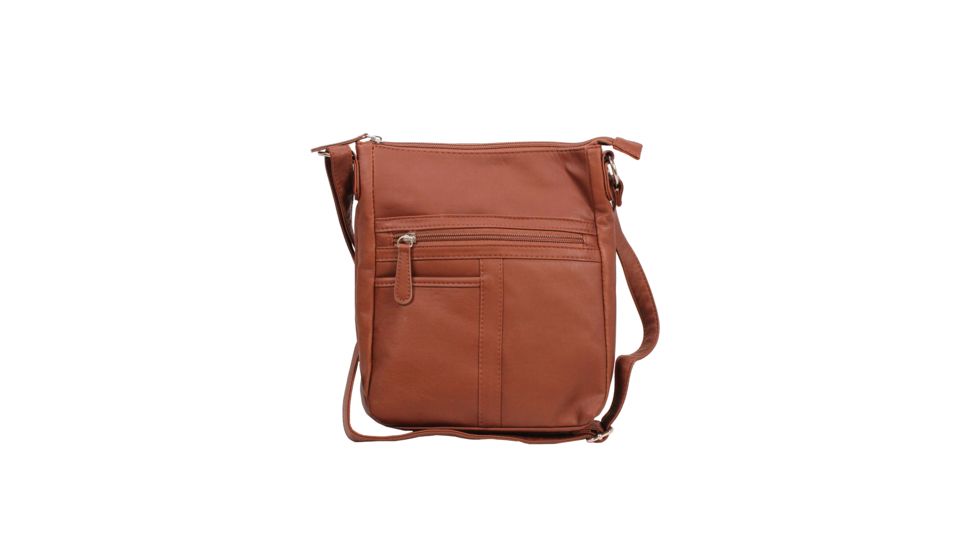 Vism Messenger Crossbody Bag, Brown, BWT002