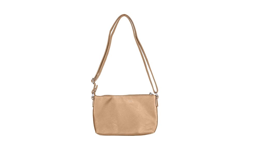 Vism Quilted Crossbody Bag, Brown, BWS002