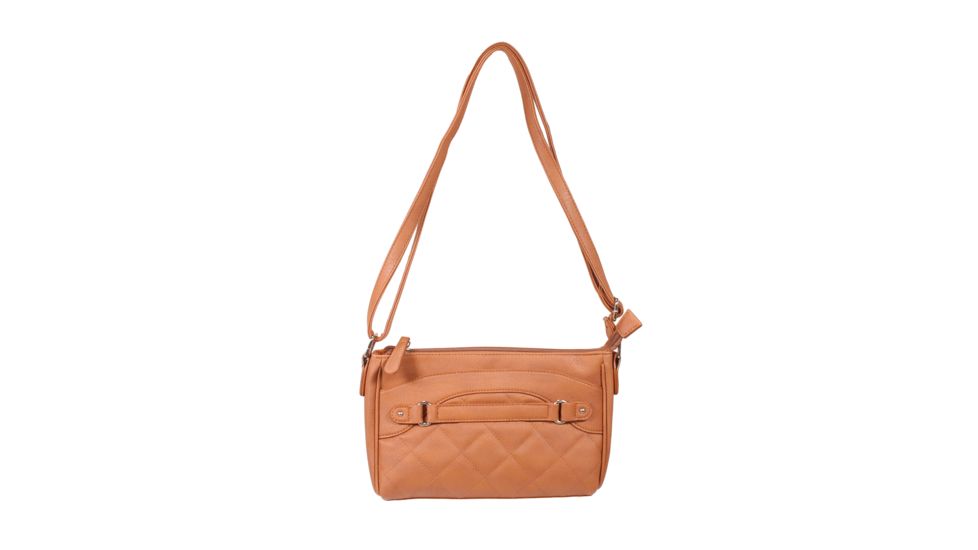 Vism Quilted Crossbody Bag, Brown, BWS002