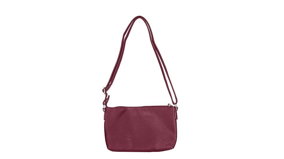 Vism Quilted Crossbody Bag, Red, BWS003