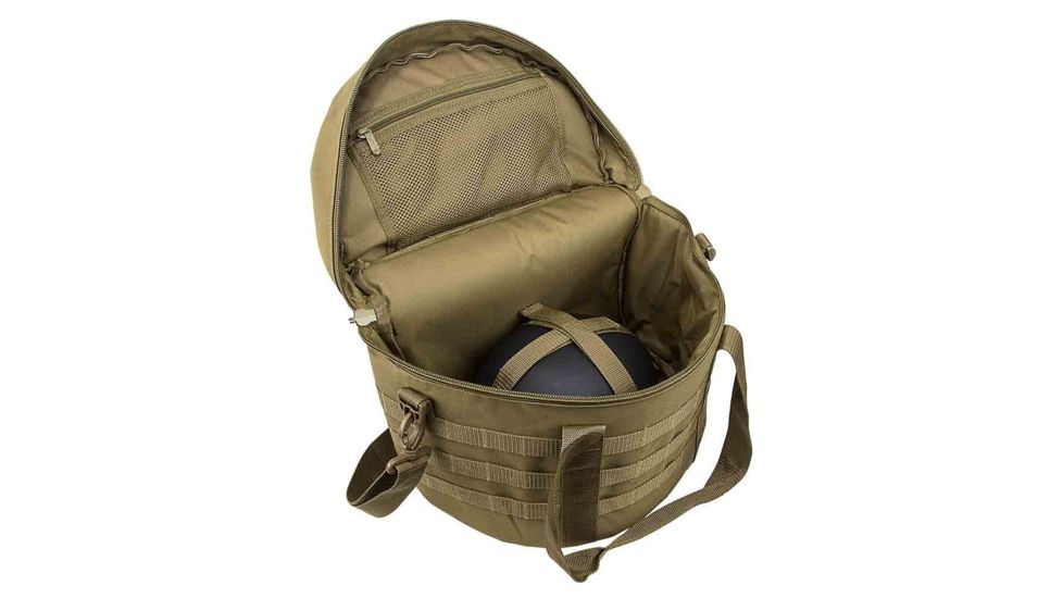 VISM Riot &amp; Tactical Helmet Bag, Tan, CLHELBAG2981T