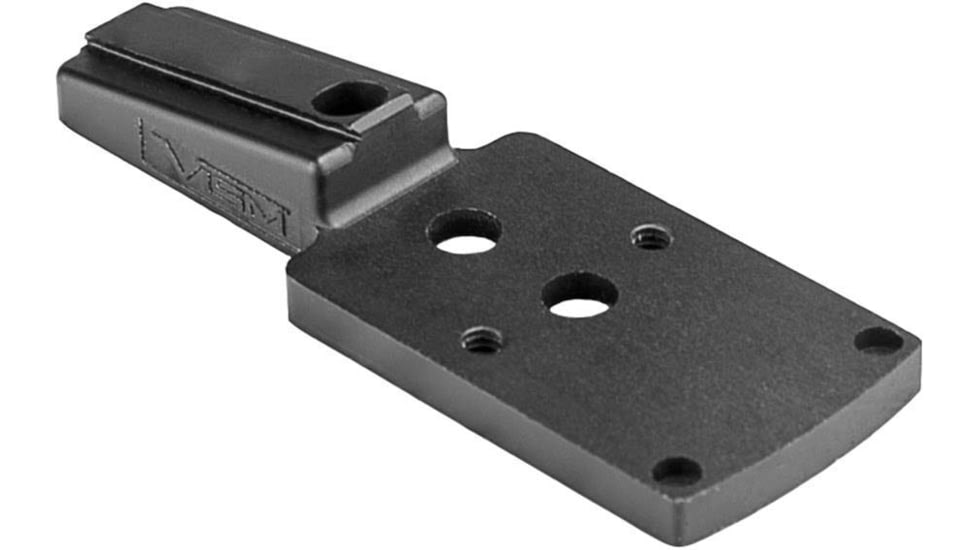 VISM Ruger PC Carbine RMR Footprint and Rear Sight Mount, Black, VMRUPCCMD