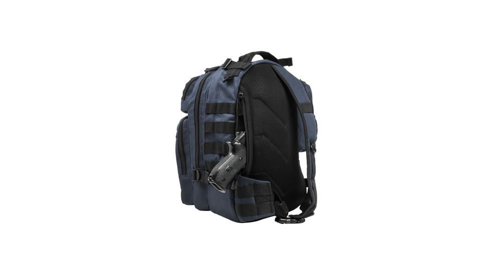 Vism Sling Backpack Pack/ Water Bottle Carrier/ Blue W/Black Trim CBMSL2959