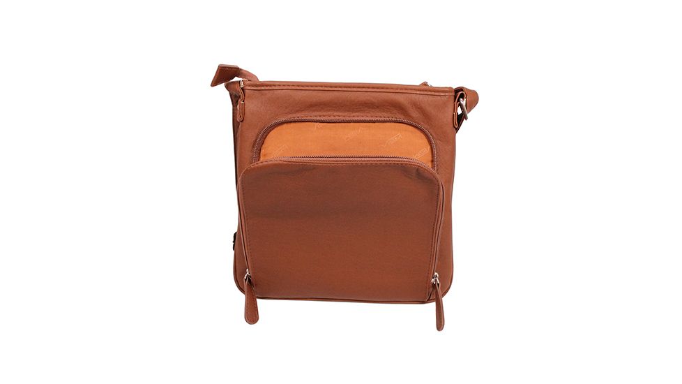 Vism Small Messenger Crossbody, Brown, BWV002