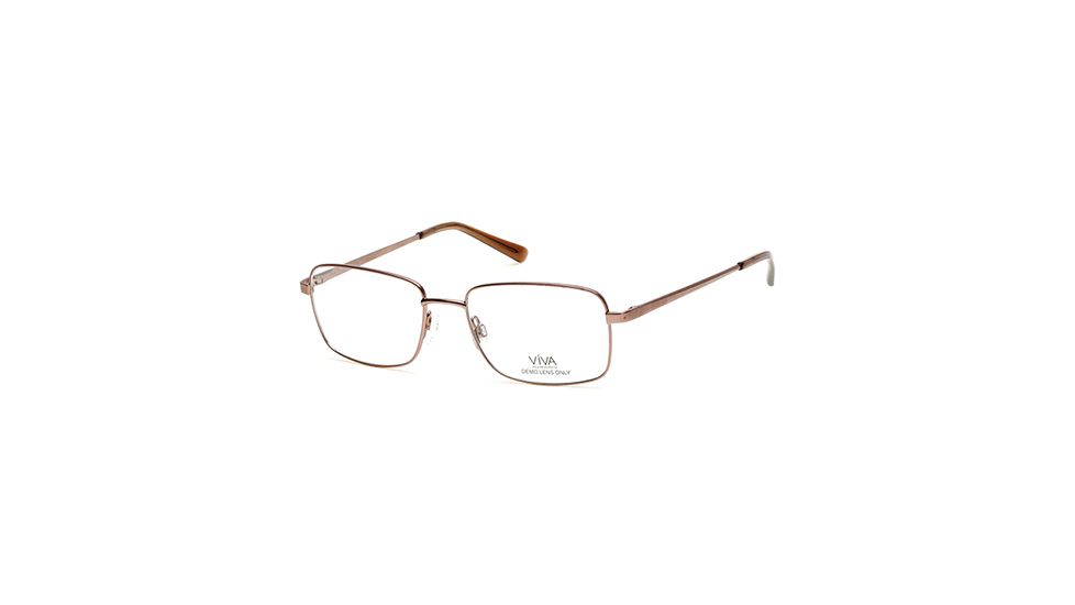 Viva VV0325 Eyeglass Frames - Matte Light Brown Frame Color