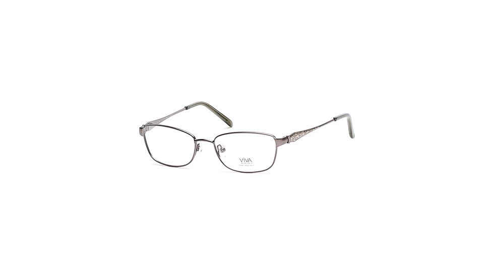 Viva VV0326 Eyeglass Frames - Matte Gun Metal Frame Color