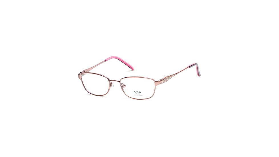 Viva VV0326 Eyeglass Frames - Matte Pink Frame Color