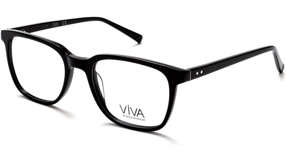 Viva VV4038 Eyeglass Frames - Shiny Black Frame Color