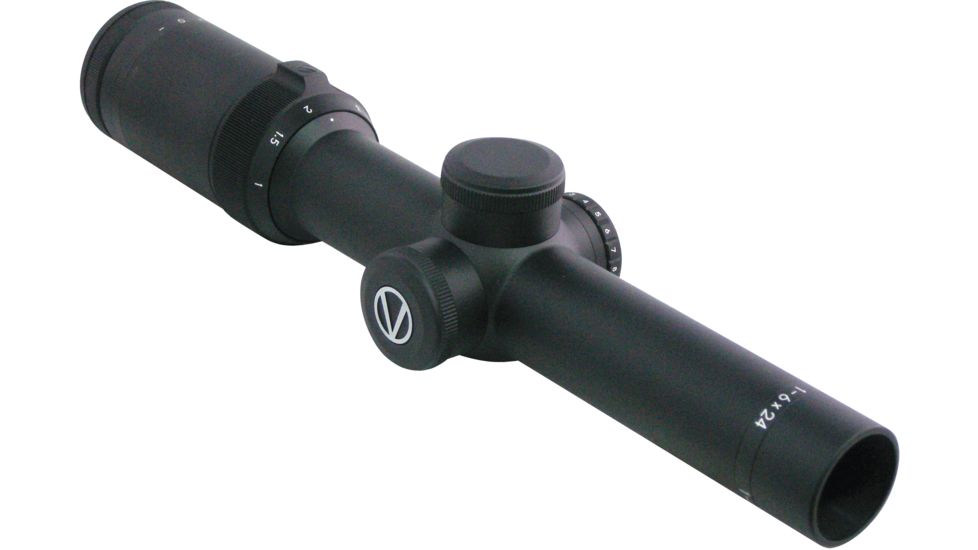 Vixen Performance Optics 1-6x24 30mm Rifle Scope, w/ITR-6 Reticle, Black Matte VX5947