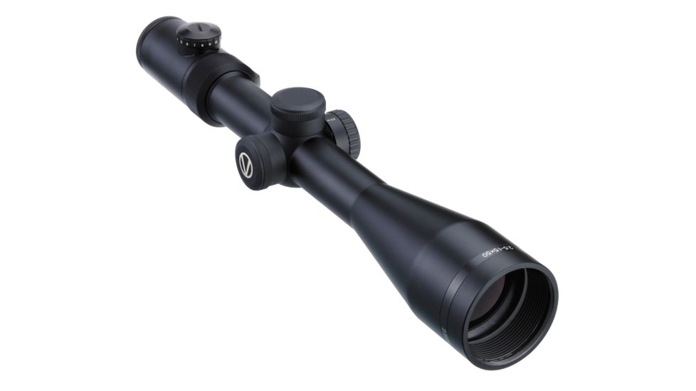 Vixen VIII 2.5-15x50 Series SF Rifle Scope, Black, Illuminated Center Dot Mil-Dot, Glass Etched Retic 5938