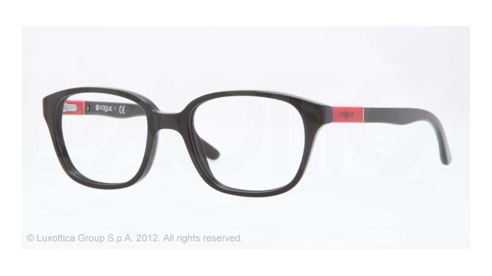 Vogue BABY 82 VO2810 Bifocal Prescription Eyeglasses W44-43 - Black Frame, Demo Lens Lenses