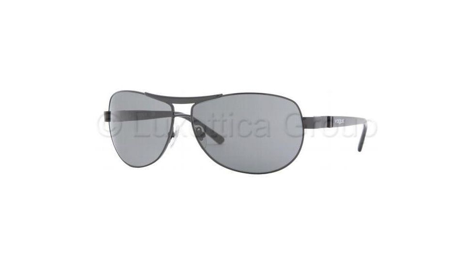 Vogue VO3675S Sunglasses 352/87-6212 - Gloss Black Gray
