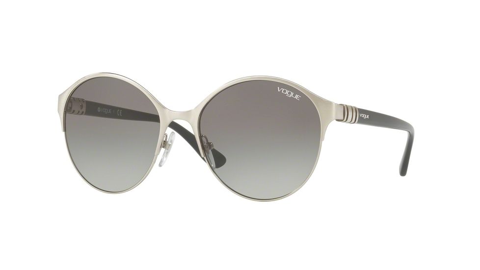 Vogue VO4049S Bifocal Prescription Sunglasses VO4049S-323-11-55 - Lens Diameter 55 mm, Frame Color Silver