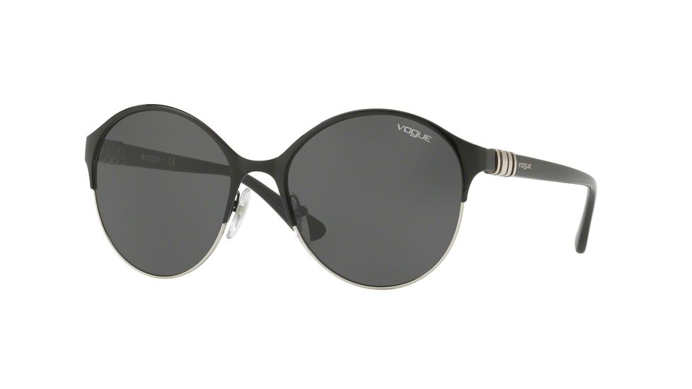 Vogue VO4049S Bifocal Prescription Sunglasses VO4049S-352-87-55 - Lens Diameter 55 mm, Frame Color Black/Silver