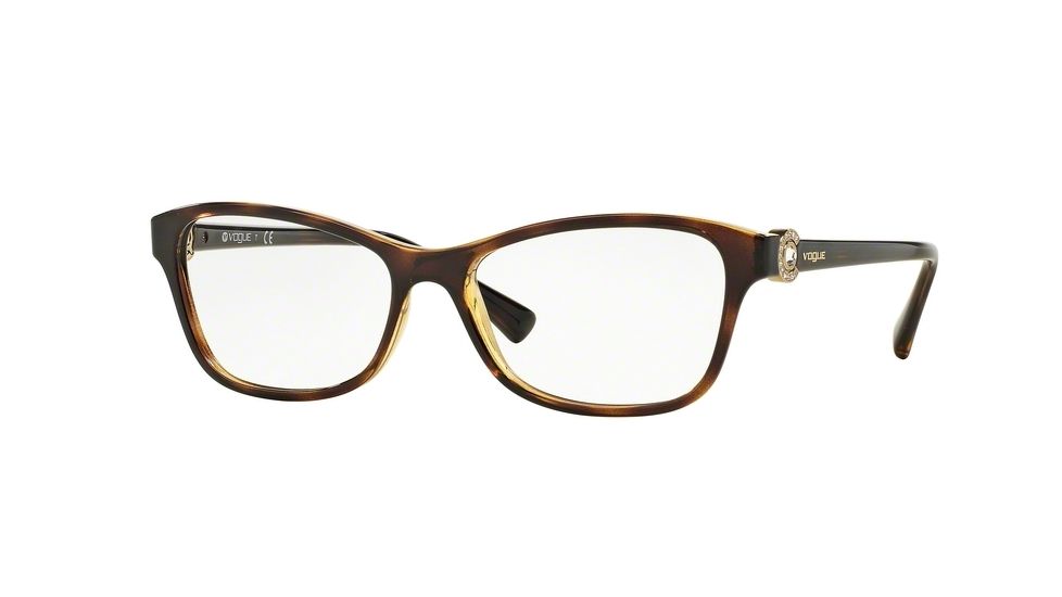 Vogue VO5002B Eyeglass Frames W656-52 - Dark Havana Frame
