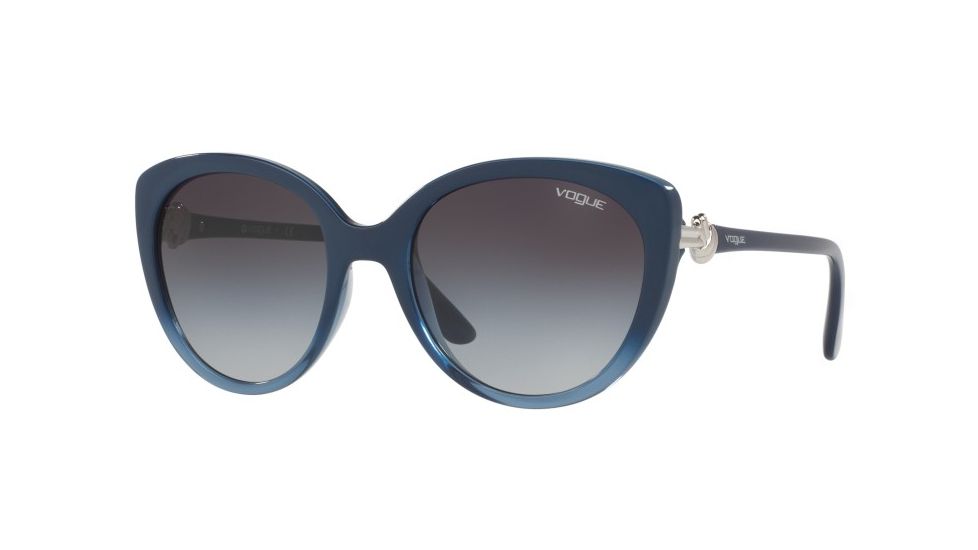 Vogue VO5060S Bifocal Prescription Sunglasses VO5060S-24128G-53 - Lens Diameter 53 mm, Frame Color Top Blue Gradient Azure