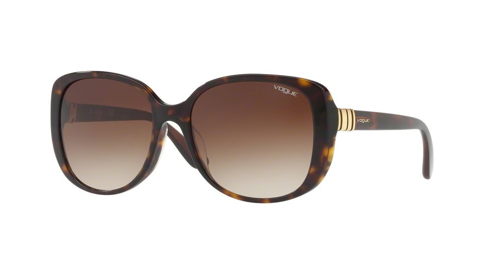 Vogue VO5155SF Progressive Prescription Sunglasses VO5155SF-W65613-57 - Lens Diameter 57 mm, Frame Color Havana