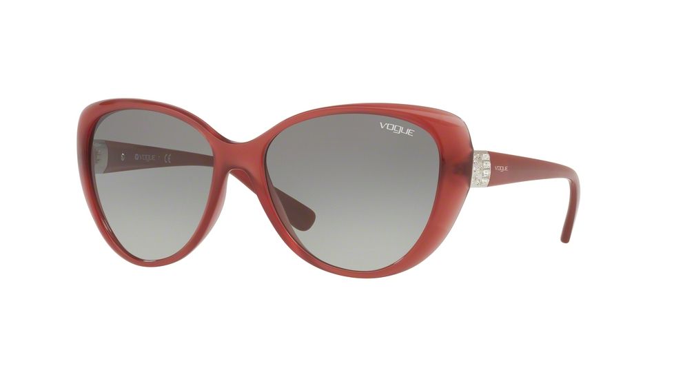 Vogue VO5193SB Bifocal Prescription Sunglasses VO5193SB-261211-57 - Lens Diameter 57 mm, Frame Color Opla Red