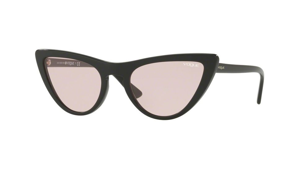 Vogue VO5211SF Progressive Prescription Sunglasses VO5211SF-W44-5-54 - Lens Diameter 54 mm, Frame Color Black
