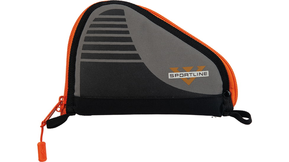 Voodoo Tactical 12inch Pistol Case, Gray/orange - 02-7006014093