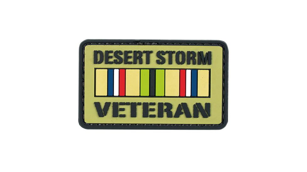 Voodoo Tactical Desert Storm Veteran Patch, Rubber, 07-0810000000