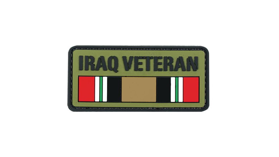 Voodoo Tactical Iraq Veteran Patch, Rubber, 07-0811000000