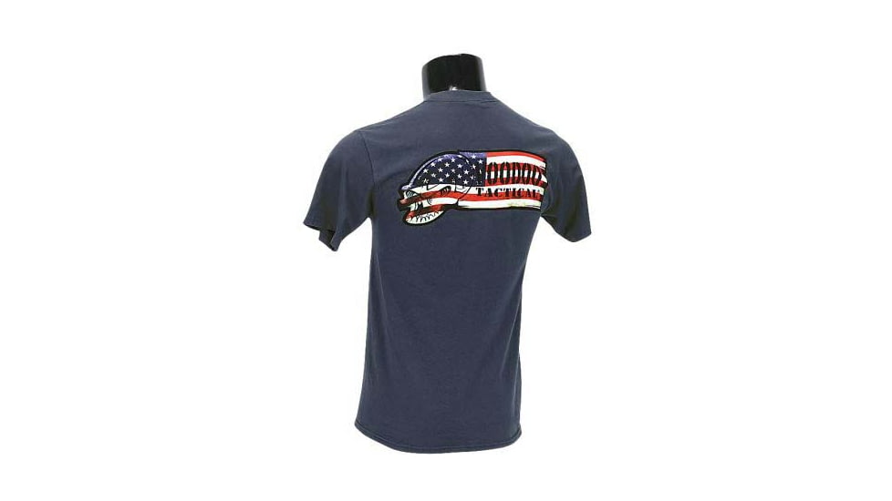 Voodoo Tactical Patriot Banner Ribbon Logo T-Shirt - Mens, Navy, Large, 20-9991002094