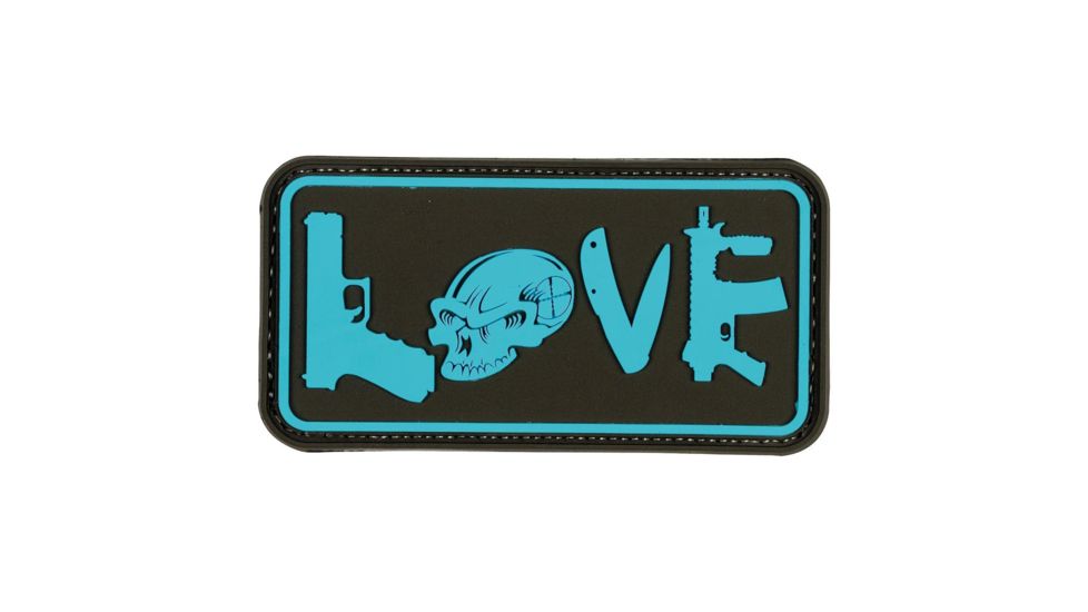 Voodoo Tactical Tactical Love Patch, Turquoise, 07-0905000000