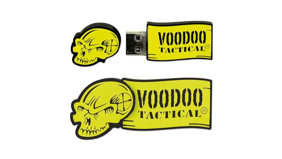Voodoo Tactical Flash Drive, 4GB, Yellow, 07-0098000000