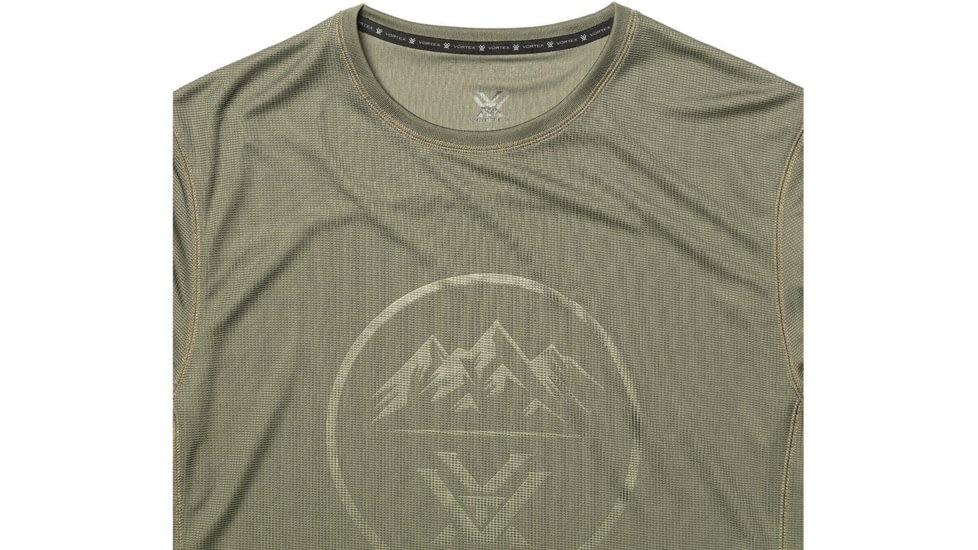 Vortex 3 Peaks LS Performance Grid Shirt - Mens, Deep Lichen, XL, 222-60-DBAXL