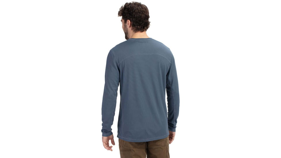Vortex 3 Peaks LS Performance Grid Shirt - Mens, Large, Bering Sea, 222-60-BESL