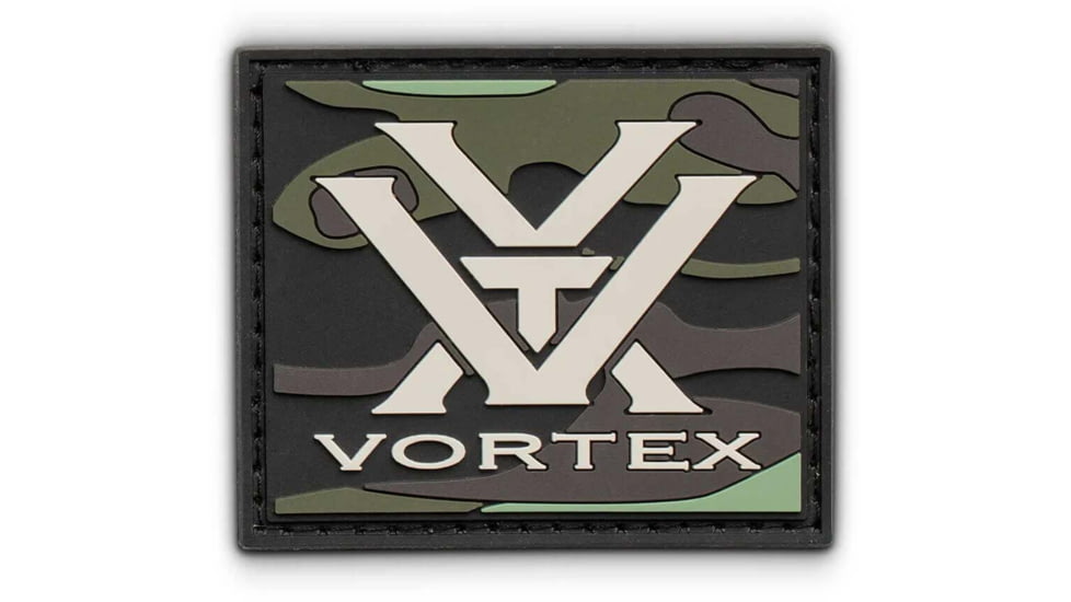 Vortex Camo Logo Patch, Green Camo, 121-52-CAM