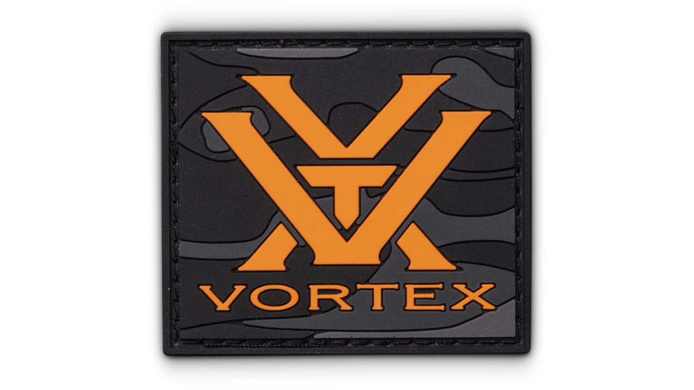 Vortex Camo Logo Patch, Orange, 121-52-ORG